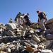 Abstieg unserer Gruppe vom Monte Zucchero