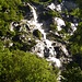 Wasserfälle im Val d'Osola nach einem Regentag