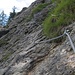 Gelbe Wand - Kletterstieg