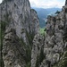 Gelbe Wand - Kletterstieg, links Torkopf