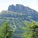 Seehorn-Nordflanke von der anderen Talseite (Piänezza)