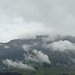 Wolken und Nebelschwaden wabern vor dem Säntismassiv