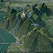 In Google Earth kann man schön die Form des Berges erkennen. Einfach die angehängt .gpx in Google Earth öffnen.
