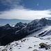 Bernina-Gruppe mit Föhn-Wolken