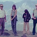 1976 3 Generationen am Start zur Bisse du Rô Tour (Schwiegervater, [u koralle] damals 14, Jürg 12 und [u bidi35])