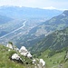 Tiefblick auf (fast) ganz Liechtenstein