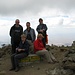 Am Gipfel des Little Meru (3801 m)