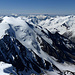 Panorama Süd: Die südliche Ortlergruppe rund um den Fornogletscher.
Die Gletscherzunge des Fornogletschers rechts unten... >>Minus 600m&lt;&lt; im Vergleich zu [http://www.hikr.org/gallery/photo456932.html?post_id=30858#1 1987].