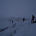 In der Spaltenzone des Langgletschers bei 2700m beim Abstieg