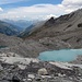 Gletschersee am Zustieg