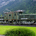 Die berühmte Gotthardlokomotive, das Krokodil Ce 6/8