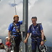 Alex und Hans am Gipfel des Gimpel.