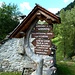 Indicazioni all'Alpe Granarioli