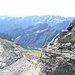 Dalla vetta N del P.Biela panorama sulla cima S, Bann, Bosco Gurin, Bombögn, Rosso di Ribia (e Gridone sullo sfondo)