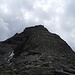 La cima vista in discesa