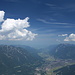 Blick vom Großen Waxenstein auf Garmisch