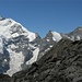 Il Bernina salendo verso il munt Pers