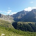 Blick zurück zur Alpe di Quarnei und dem Rheinwaldhorn