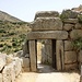 <b>Veduta della porta Nord dell'acropoli di Micene.</b>