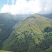 Da sx la cresta al Garzirola; al centro il Monte Lungo con Cavargna e San Nazzaro