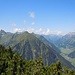 Vorne der schöne Grat zwischen Tajaspitze und Sonnenkogeln (siehe Bericht von trainman), dahinter die Griestaler Spitze