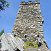 Der Turm der Herren von Hospental, erbaut im 13. jahrhundert