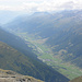 Blick vom Gipfel ins Rhonetal