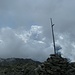 Schütteres Gipfelkreuz am Trevisina
