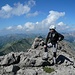 Wir stehen auf dem höchsten Punkt der Allgäuer Alpen