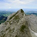 Das zweite Gipfelziel wartet schon: Der Girenspitz, der zweithöchste Gipfel im Alpstein.