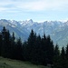 Die Aussicht von der Äugstenhütte Richtung Tödi 3614m