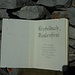 Kunstvolles Gipfelbuch