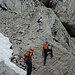Querung des Karrenfeldes und weiter zum Löchlibettersattel