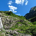 Wasserfall im Val di Bordei.