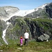 Abstieg vom Botnasata mit Blick zum Folgefonna-Gletscher