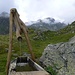 La splendida fontana appena fuori dal rifugio.