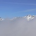 Quel poco che siamo riusciti a vedere verso Cervino e Monte Rosa.