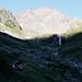 Alpe Forame, con l'omonimo passo in alto a sx.