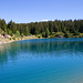 Der Lac de Chermignon ist der Speicher für das Wasser, das aus dem Stollen fliesst
