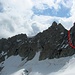 ungefähre Abstiegsroute vom Joch (P.3825) auf den Triftgletscher