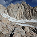 Im Aufstieg zwischen Trail Camp und Trail Crest (in den "Switchbacks") - Blick zum Mount Muir.