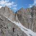 Im Aufstieg zwischen Trail Camp und Trail Crest (in den "Switchbacks").