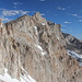 Im Aufstieg zwischen Trail Camp und Trail Crest (in den "Switchbacks") - Blick zum Kamm zwischen Trail Crest und Mount Whitney.