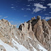 Im Aufstieg zwischen Trail Camp und Trail Crest (in den "Switchbacks") - Blick zum Trail Crest (mittig).