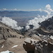 Gipfel Mount Whitney - Blick in östliche Richtung. Im Hintergrund/unten: Lone Pine.