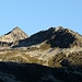 <b>Piz Rondadura (3016 m), Bocchetta della Rondadura (2712 m) e Piz Scai (2741 m).</b>