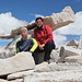 Gipfel Mount Whitney - We did it, der Selbstauslöser auch :-).