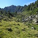Aufstieg zum Corno di Gereso von der Alpe di Cadinello: Der Pfad ist oft kaum sichtbar.