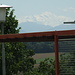 ...der Mont Blanc am Horizont