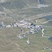 L' abitato di Montespluga dal Bivacco.